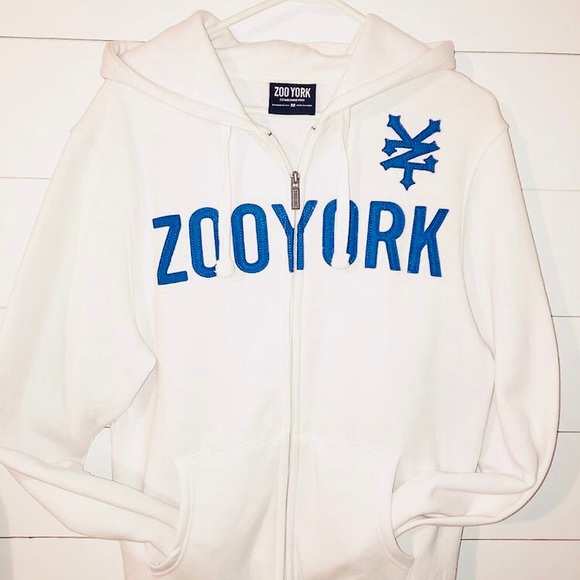 zoo york white hoodie